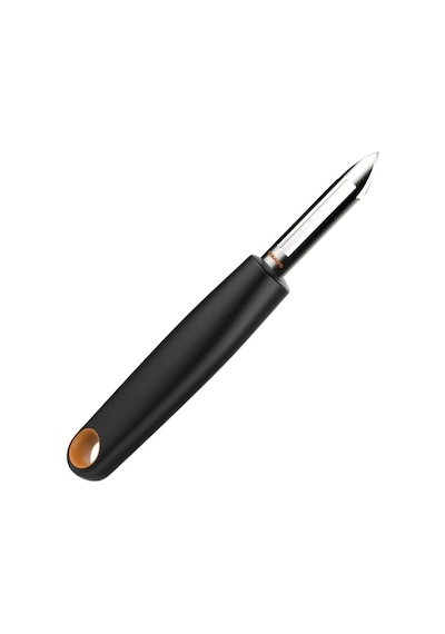 Tr Sabit Bıçaklı Soyucu, Uzunluk: 18 Cm, Çelik/plastik, Fonksiyonel Şekil, Siyah/turuncu, 1014418 Genel