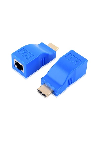 Hdmi Extender HDMI - RJ45 Ağ Kablosu ile Hdmi Uzatıcı Dönüştürücü