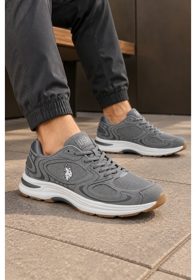U.s. Polo Assn. Savon Rahat Taban Erkek Spor Ayakkabı 867800000797 6 Gri