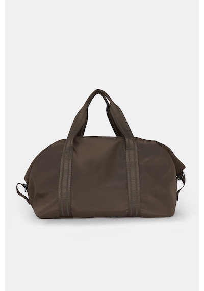 İcone Bag Icone Mat İçin Fermuar Kapamalı Yoga, Pilates, Fitness ,gym Spor Çantası Kahve