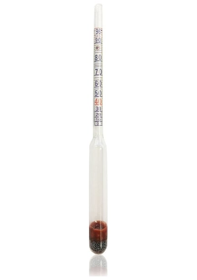 Aek-Tech Alkol-Metre 0-100 Kısa Form 17Cm N11.29485