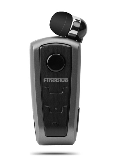 F910 Bluetooth Makaralı Titreşimli Kulak İçi Bluetooth Kulaklık Gri