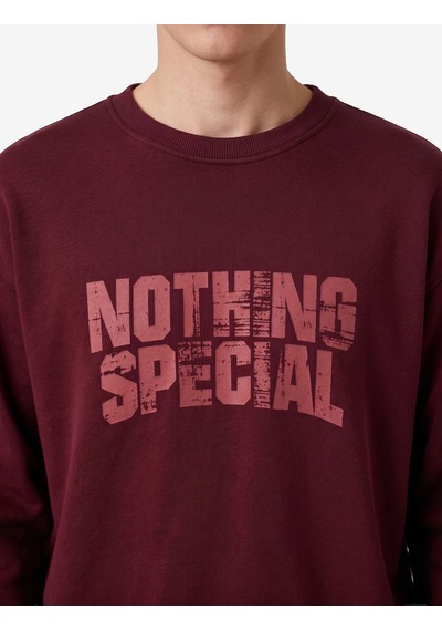 Koton Üç İplik Şardonlu Pamuklu Rahat Kalıp Bisiklet Yaka Baskılı Sweatshirt Bordo 7wam70156mk Koton Üç İplik Şardonlu Pamuklu Rahat Kalıp Bisiklet Yaka Baskılı Sweatshirt Bordo 7wam70156mk