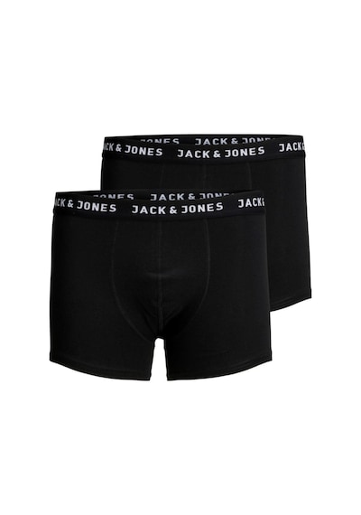 Jack & Jones Erkek Siyah 2 Li Boxer 12138235 001