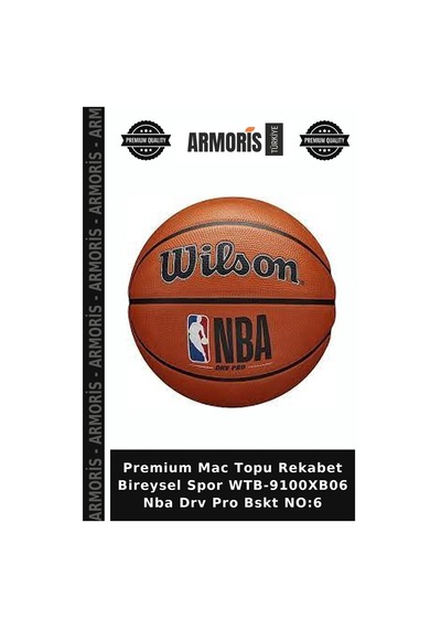 Premium Mac Topu Rekabet Bireysel Spor Wtb-9100xb06 Nba Drv Pro Bskt No:6