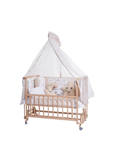 Ahşap Beşik Anne Yanı Beşik Sallanır Beşik Organik 60x120 + Yıldız Uyku Seti + Yatak + Tekerlekli Sarı Sarı Ahşap Beşik Anne Yanı Beşik Sallanır Beşik Organik 60x120 + Yıldız Uyku Seti + Yatak + Tekerlekli Sarı Sarı