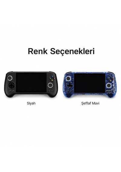 Anbernıc Rg556 Retro El Oyun Konsolu 5.48 İnç Amoled Ekran, Kablosuz Taşınabilir Oyun Cihazı
