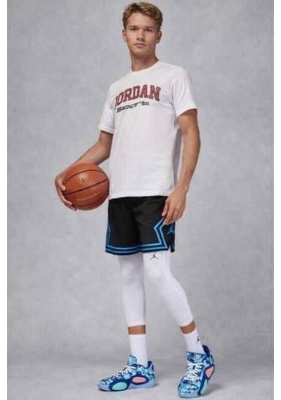 Nike Jordan Dri-fıt Sport 3qt Tight Erkek Beyaz Spor Tayt