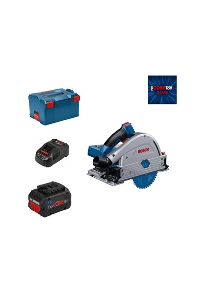 Bosch GKT 18V-52 GC 1x8 Ah Procore 18V+ Akülü Daldırmalı Testere L-boxx