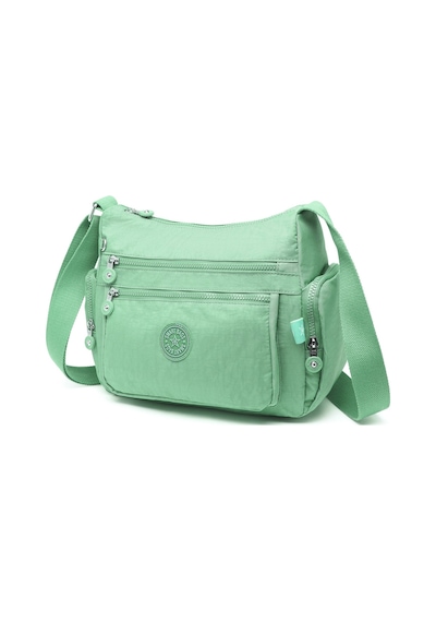 Smart Bags Kadın Postacı Çantası Krinkıl Kumaş 1115 A.yeşil