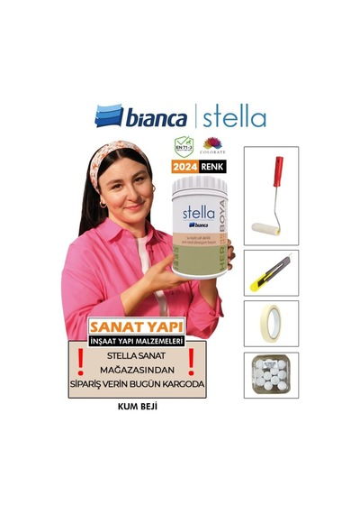Stella Boya Tekli Set Yardımcı Ürünlerle Diğer