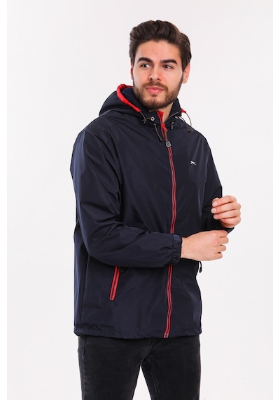 Slazenger OFANS Erkek Yağmurluk Lacivert