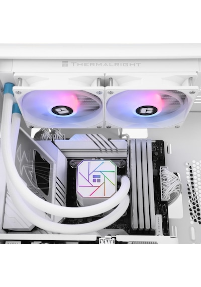 Thermalright Aqua Elite 240 Argb V3 Beyaz 240mm Sıvı İşlemci Soğutucu