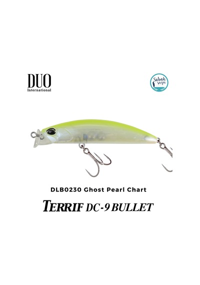 Duo Terrif Dc-9 Bullet Dlb0230 Ghost Pearl Chart