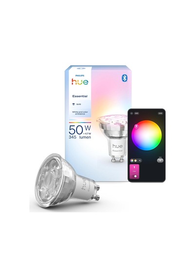 Essential 4.7w Gu10 345 Lumen Renkli Akıllı Spot Ampul - 15.000 Saat Ampul Kullanım Ömrü Diğer