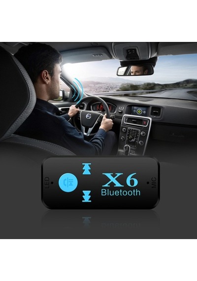 Bluetooth Müzik Alıcısı 3.5Mm Aux Araç Kiti Polygold X6