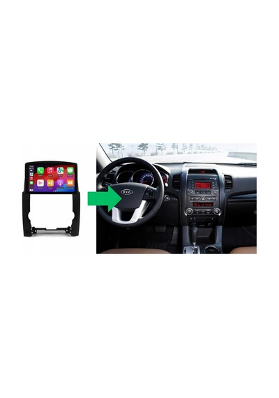 Kia Sorento Android Multimedya Sistemi 4-64 Cadence 2009-2012 9"