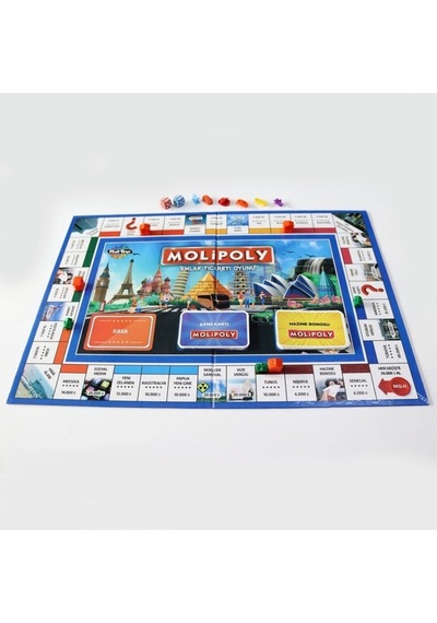 Molipoly Emlak Ticaret Oyunu Ve Kızma Birader 2'li Set