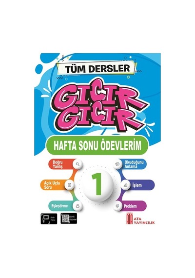 1. Sınıf Gıcır Gıcır Hafta Sonu Ödevlerim Tüm Dersler