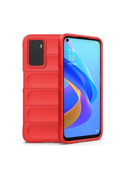 Realme 9i 4g Uyumlu Kılıf Optimum Silikon - Kırmızı