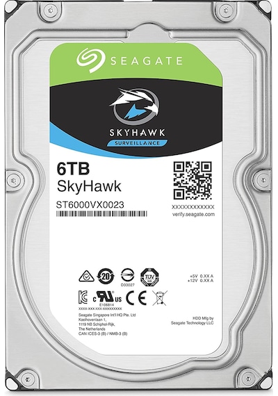 Seagate SkyHawk ST6000VX0023 3.5" 6 TB 7200 RPM SATA 3 HDD