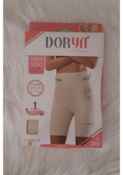 Dorya Lazer Kesim Göğüs Altı Korse Ten