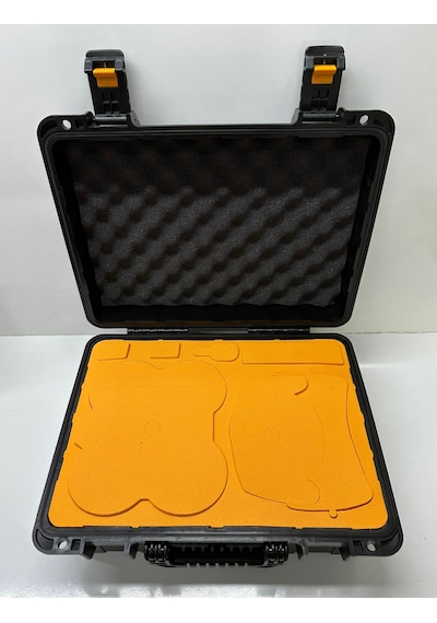 Dji Avata 2 N3 / Googles 3 Uyumlu Hardcase Drone Taşıma Çantası Clascase C036