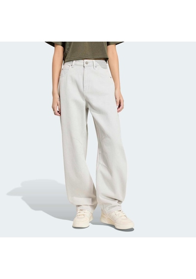 Adidas Barrel Kadın Gri Jean Pantolon Kq6475