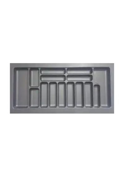 Starax 110 Cm Gri Plastik Kaşıklık 15 Gözlü 104x49 Cm S-2292-gp Çok Renkli