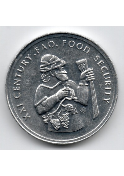 F.a.o. 50.000 Lira 1999 Şarapçılık Çil Eski Madeni Para
