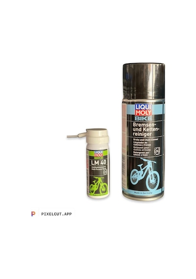 Liqui Moly Bisiklet Zincir Temizleme 400Ml + Zincir Yağlama 50Ml