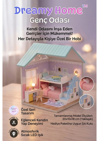 Dreamy Home Serisi-genç Odası