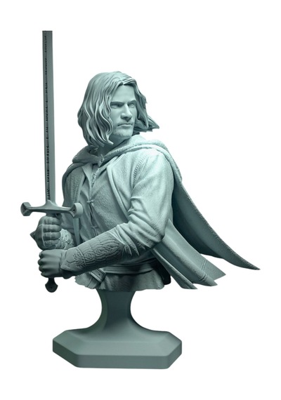Premium Aragorn Büstü Yüzüklerin Efendisi Koleksiyonu