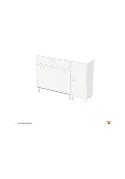 Modilayn Yenice 135x97x32,5 Cm 3 Raflı Ve 3 Sepetli Dolap İle Çamaşırlarınız Artık Daha Düzenli. Beyaz Modilayn Yenice 135x97x32,5 Cm 3 Raflı Ve 3 Sepetli Dolap İle Çamaşırlarınız Artık Daha Düzenli. Beyaz