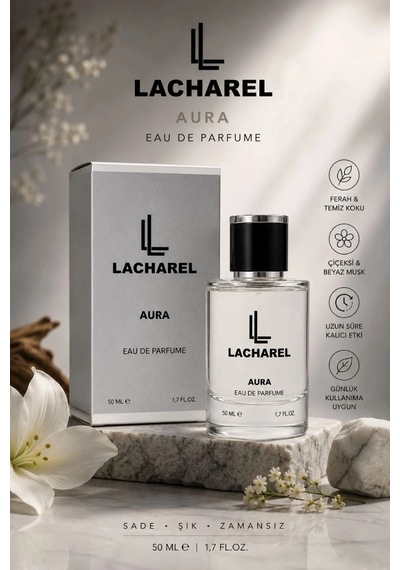 Lacharel Aura Eau De Parfum 50 Ml Narenciye, Odunsu Ve Sofistike Parfüm Diğer