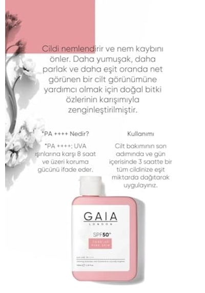 Ton Eşitleyici, Aydınlık Etkili Yüksek Koruma Ve Nemlendirici 50spf Uva/uvb 100ml Güneş Kremi