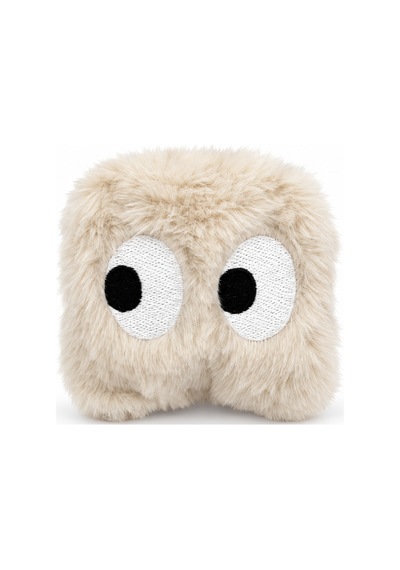Mynx Yan Bakan Hışırtılı Peluş Oyuncak Bej