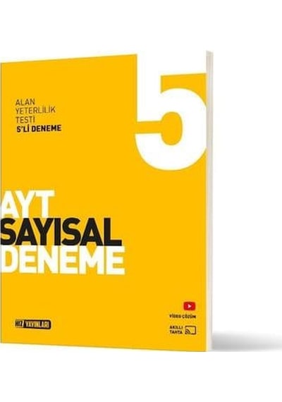 Hız Ayt Sayısal 5 Li Genel Deneme