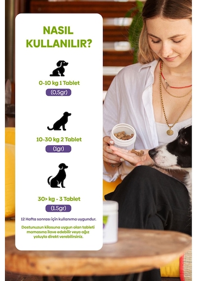 HiPet Sakinleştirici Çiğnenebilir Tablet HiPet Sakinleştirici Çiğnenebilir Tablet
