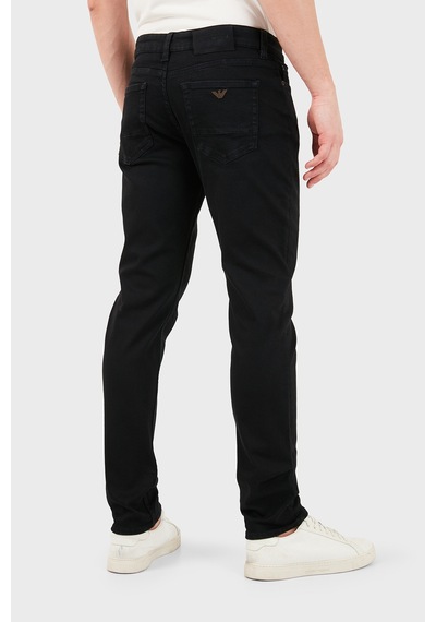 Emporio Armani Pamuklu Slim Fit Dar Paça Kot Pantolon Erkek Kot Pantolon Em006514 Af29576 Mc002 Siyah Emporio Armani Pamuklu Slim Fit Dar Paça Kot Pantolon Erkek Kot Pantolon Em006514 Af29576 Mc002 Siyah