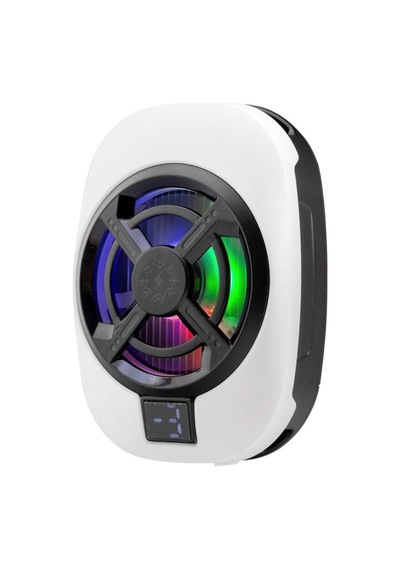 Büro Ev Ofis Cep Telefonu İçin Beyaz Led Gösterge Işıklı Mini Soğutucu Fan