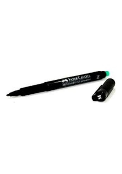Faber-Castell 1525 Permanent Asetat Kalem M Siyah 10'Lu Siyah