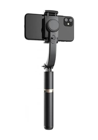 Sf14 360 Derece Bluetooth 5.0 Kontrollü 75cm Selfie Gimbal - Siyah Genel