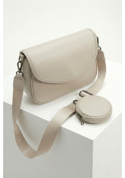 Rovebella Twin Bag Krem Çanta