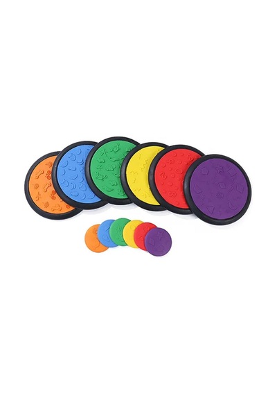 Taktil Duyu Diski 6 lı Set