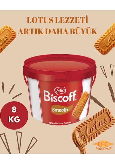 Lotus Spread 8 Kg Sürülebilir Karamelize Bisküvi Ezmesi