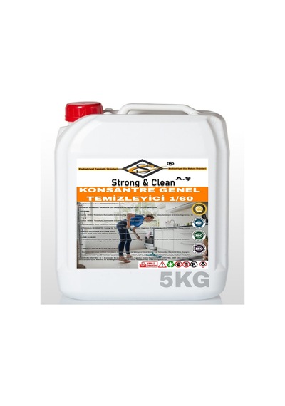 Strong&Clean Genel Temizleyici Konsantre 1/60 5 KG
