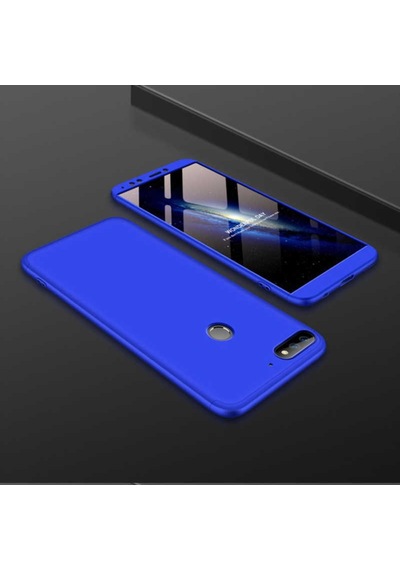 Huawei Y7 2018 Kilif Kamera Çikintili 360 Tam Koruma Ays 562164579