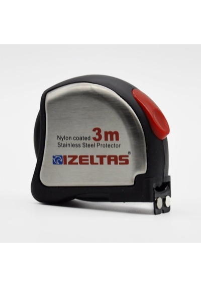 İzeltaş 0588 Krom Şerit Metre 3 M - 0588150013