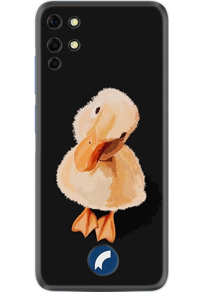 Reeder S19 Max Kılıf Silikon Desen Özel Seri Üzgün Ördek 1685